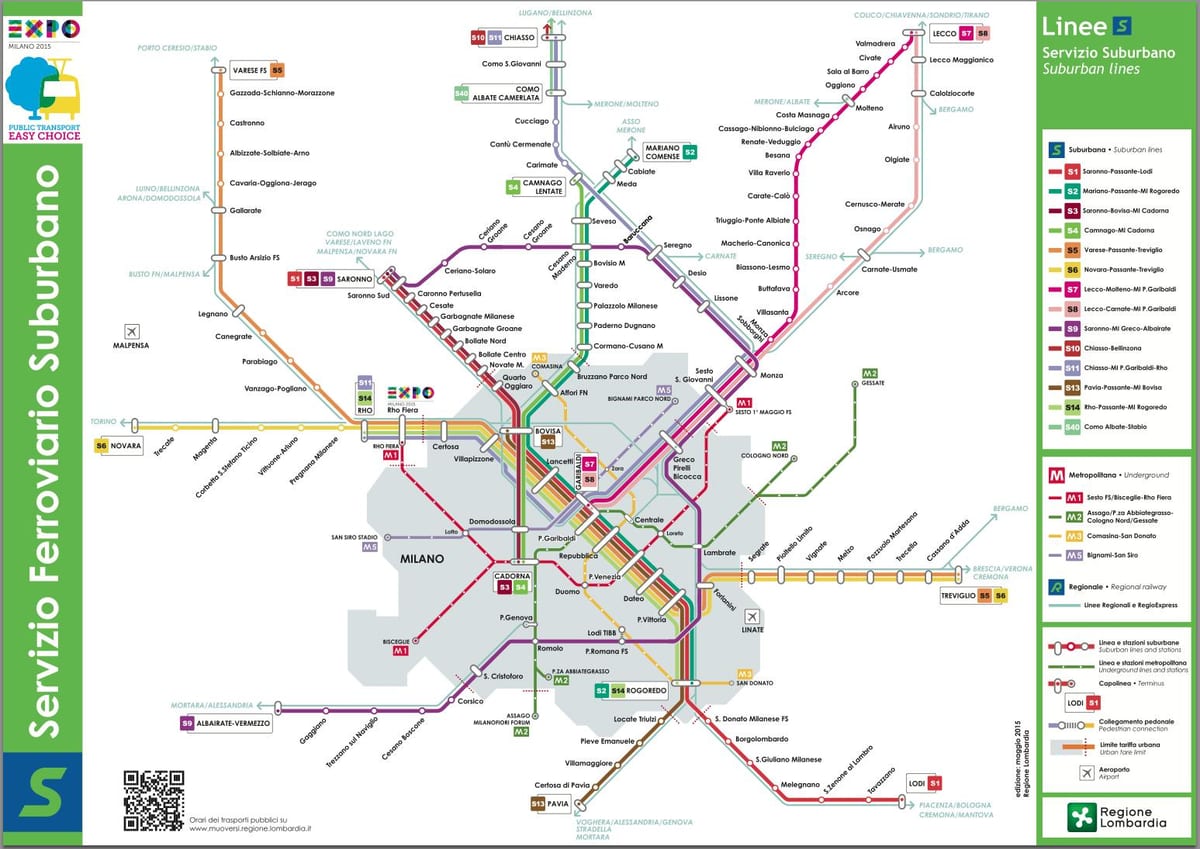 خريطة trenord