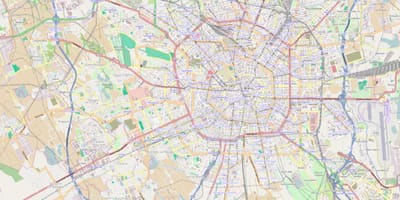 خريطة محطة القطار milano rogoredo