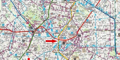 ميلان navigli خريطة